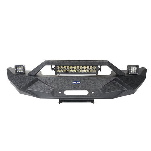 Blade Master Front Bumper w/Winch Plate & Light Bar(18-21 Jeep Wrangler JL)-LandShaker