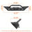 Jeep Wrangler JL Mid Width Different Trail Front Bumper BXG.3018-1 11