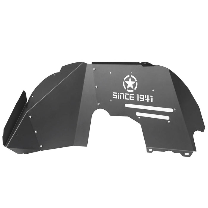 Front Inner Fender Liners Steel(18-23 Jeep Wrangler JL)-LandShaker