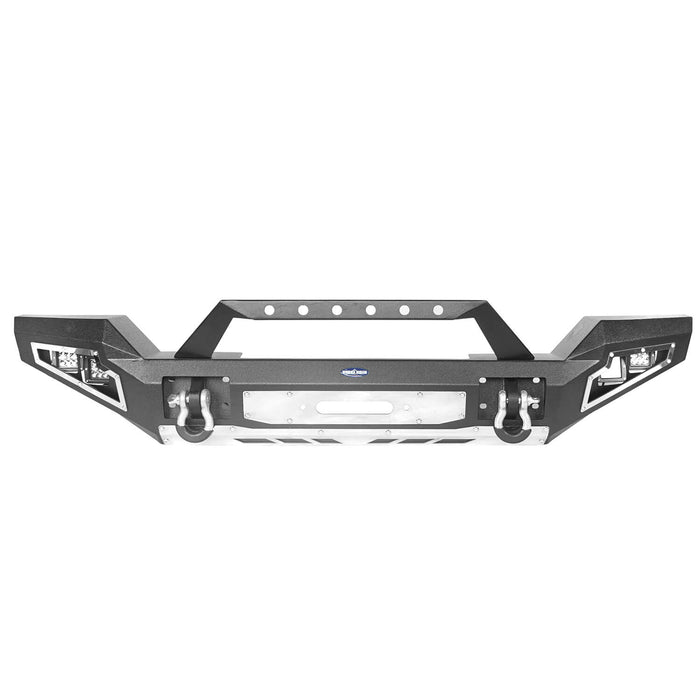 Full Width Front Bumper w/Winch Plate(18-23 Jeep Wrangler JL)-LandShaker