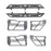 4 Door Tubular Door & Running Boards(18-24 Jeep Wrangler JL)-LandShaker