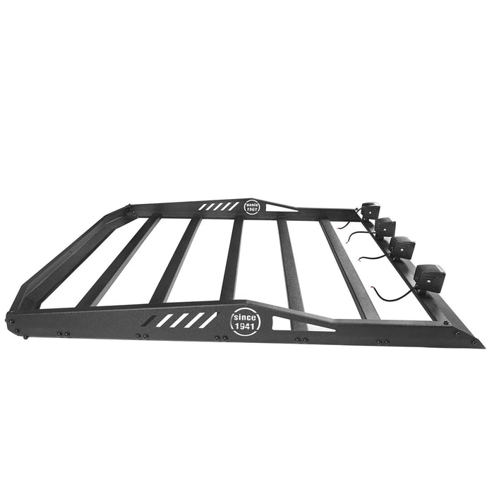 Hard Top Roof Rack Cargo Carrier Basket(18-23 Jeep Wrangler JL 4 Doors)-LandShaker