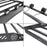 Hard Top Roof Rack Cargo Carrier Basket(18-23 Jeep Wrangler JL 4 Doors)-LandShaker