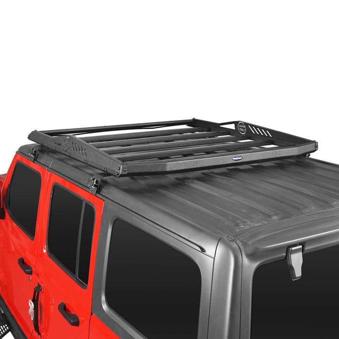 Hard Top Roof Rack Cargo Carrier Basket(18-23 Jeep Wrangler JL 4 Doors)-LandShaker