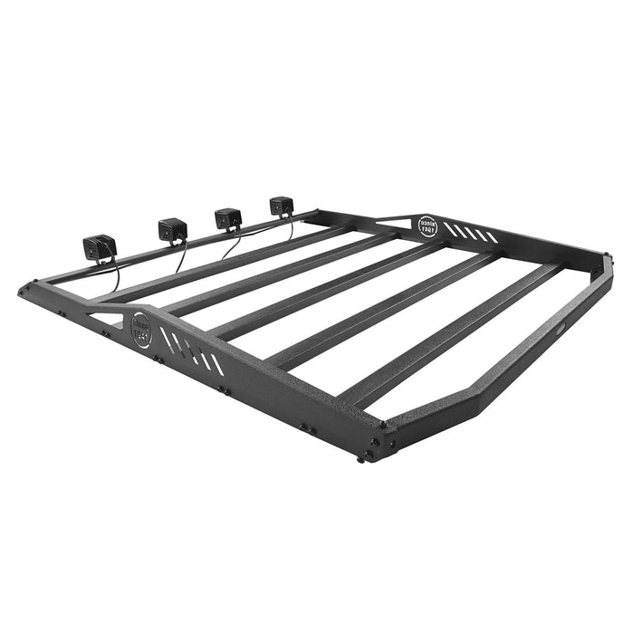 Hard Top Roof Rack Cargo Carrier Basket(18-23 Jeep Wrangler JL 4 Doors)-LandShaker