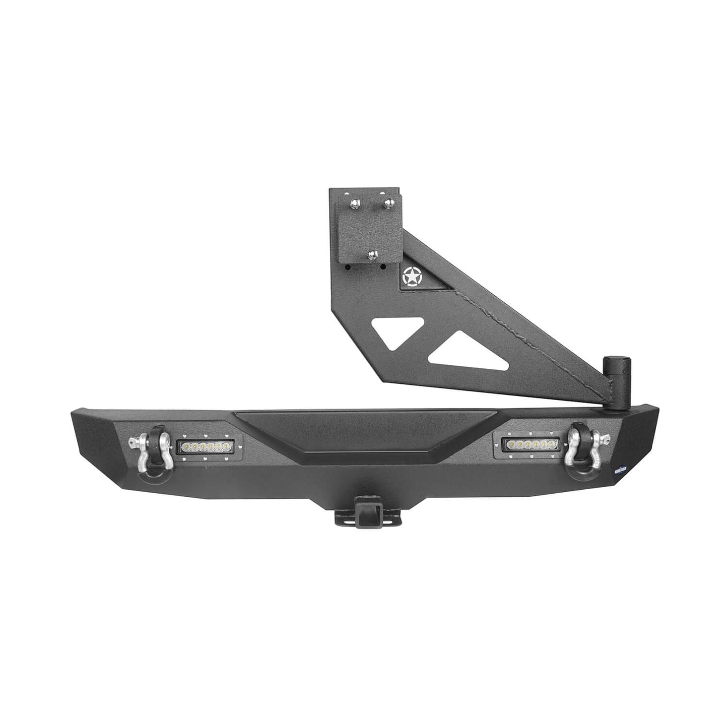 Front Bumper & Rear Bumper w/Tire Carrier(18-24 Jeep Wrangler JL)-LandShaker