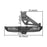 Jeep JL Rear Bumper w/Swing Out Tire Carrier(18-22 Jeep Wrangler JL)-LandShaker