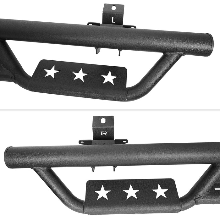 Side Steps Running Boards(18-23 Jeep Wrangler JL 4 Door)-LandShaker