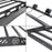 4-Door Hard Top Roof Rack & Tubular Half Doors(20-23 Jeep Gladiator JT)-LandShaker