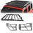 4-Door Hard Top Roof Rack & Tubular Half Doors(20-23 Jeep Gladiator JT)-LandShaker