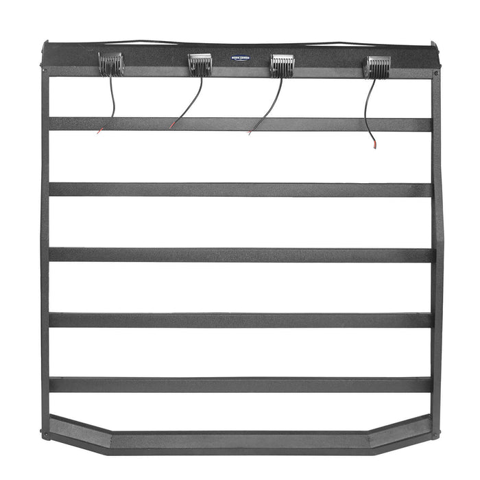 4-Door Hard Top Roof Rack & Tubular Half Doors(20-23 Jeep Gladiator JT)-LandShaker