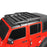 Hard Top Roof Rack Cargo Carrier Basket(20-23 Jeep Gladiator JT 4 Doors)-LandShaker