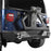 SINGLE ACTION Rear Bumper w/Tire Carrier & Receiver Hitch(97-06 Jeep Wrangler TJ)-LandShaker