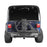 SINGLE ACTION Rear Bumper w/Tire Carrier & Receiver Hitch(97-06 Jeep Wrangler TJ)-LandShaker
