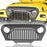 Stinger Stubby Front Bumper & Gladiator Grille Cover Combo(97-06 Jeep Wrangler TJ)-LandShaker