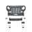 Full Width Front Bumper with Mad Max Grill & Running Boards(18-23 Jeep Wrangler JL 4 Door)-LandShaker