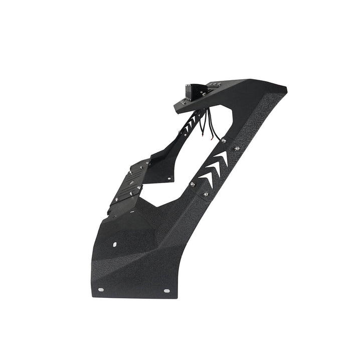 Mad Max Front Bumper w/Wings & Windshield Frame Cover(18-22 Jeep Wrangler JL & Gladiator JT(Excluding Mojave))-LandShaker