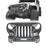 Mad Max Front Bumper & Rear Bumper w/Tire Carrier(07-18 Jeep Wrangler JK)-LandShaker