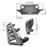 Mad Max Front Bumper Grill & Tube Side Steps(18-23 Jeep Wrangler JL 4 Door)-LandShaker
