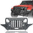 Mad Max Front Bumper Grill & Tube Side Steps(18-23 Jeep Wrangler JL 4 Door)-LandShaker