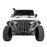 Mad Max Front Bumper w/Steel Grille Guard & Windshield Frame Cover(07-18 Jeep Wrangler JK)-LandShaker