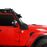 Mad Max Windshield Frame Cover Visor Cowl w/4 x LED Lights Insert(18-22 Jeep Wrangler JL & Gladiator JT(Excluding Mojave))-LandShaker