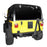 Matte Black Rear Bumper ww/ Tire Carrier & Hitch Receiver(97-06 Jeep Wrangler TJ)-LandShaker