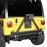 Matte Black Rear Bumper ww/ Tire Carrier & Hitch Receiver(97-06 Jeep Wrangler TJ)-LandShaker