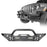 Mid Width Front Bumper & Side Steps(18-23 Jeep Wrangler JL 4 Door)-LandShaker