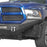Discoverer Full-Width Front Bumper w/LED Light Bar (13-18 Ram 1500, Excluding Rebel)-LandShaker