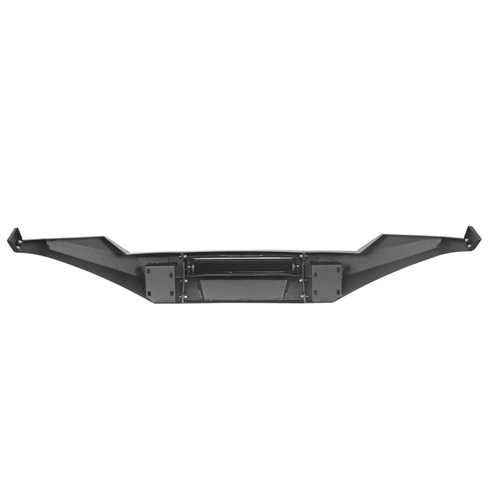 Discoverer Full-Width Front Bumper w/LED Light Bar (13-18 Ram 1500, Excluding Rebel)-LandShaker