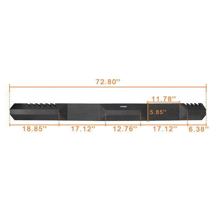 Reaper Side Steps Rock Sliders Running Boards(18-22 Jeep Wrangler JL 4-Door)-LandShaker