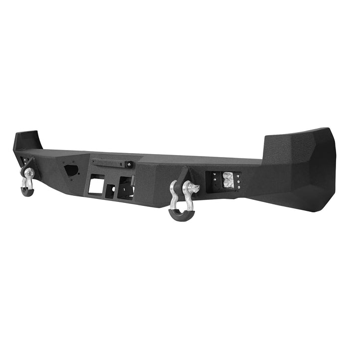Rear Bumper w/License Plate Mounting Bracket for 2005-2015 Toyota Tacoma Gen 2  - LandShaker 4x4 b4014-8