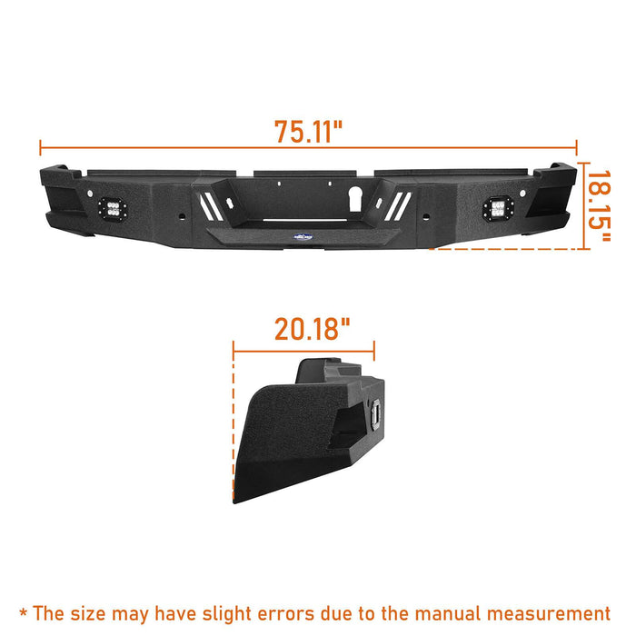 Front Bumper & Rear Bumper(19-22 Ram 2500)-LandShaker