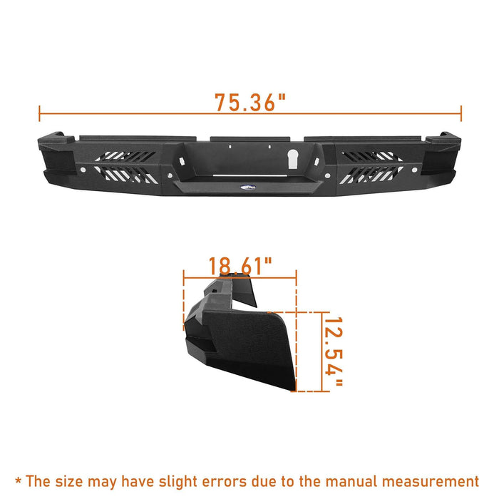 Front Bumper & Rear Bumper(19-22 Ram 2500)-LandShaker