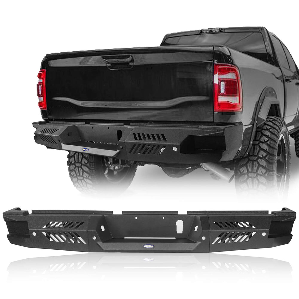 Rear Bumper w/LED Spotlights(19-24 Ram 2500)-LandShaker