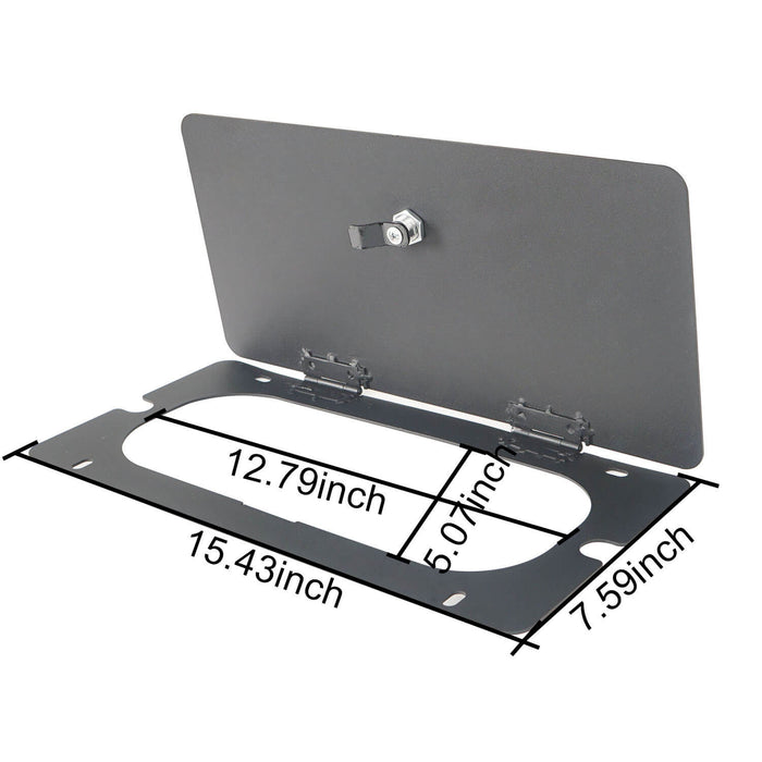 Hooke Road Rear In-Floor Storage Security Lid for 2009-2018 Dodge Ram 1500 2500 3500 Ram Accessories Ram Parts GY10003 10