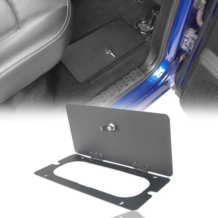 Hooke Road Rear In-Floor Storage Security Lid for 2009-2018 Dodge Ram 1500 2500 3500 Ram Accessories Ram Parts GY10003 2