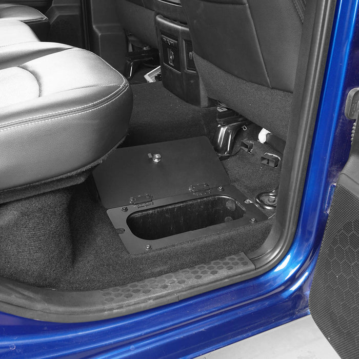 Hooke Road Rear In-Floor Storage Security Lid for 2009-2018 Dodge Ram 1500 2500 3500 Ram Accessories Ram Parts GY10003 4