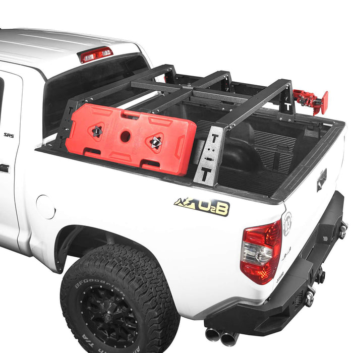 Roof Rack / Bed Rack / Roll Bar Bed Rack for 2014-2021 Toyota Tundra b5004+b5005+b5006 11