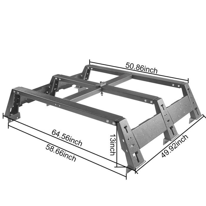 Roof Rack / Bed Rack / Roll Bar Bed Rack for 2014-2021 Toyota Tundra b5004+b5005+b5006 21