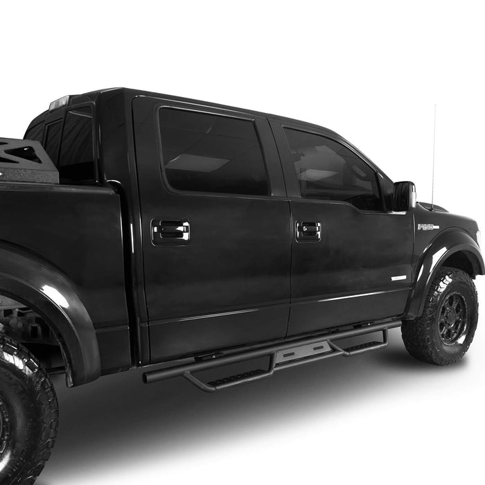 Running Boards Drop Side Steps Bar(09-14 Ford F-150 SuperCrew)-LandShaker