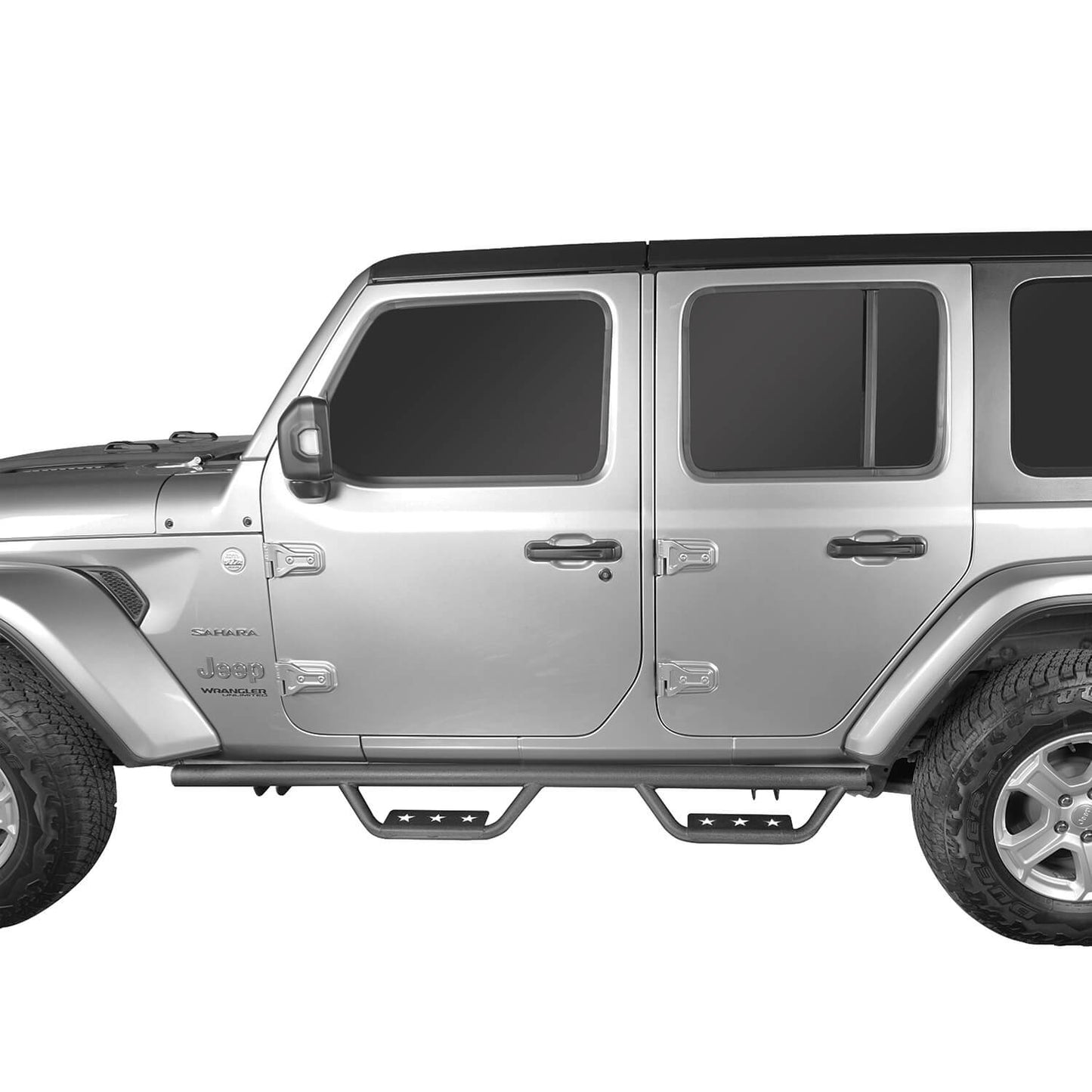 Side Steps Running Boards(18-25 Jeep Wrangler JL 4 Door)-LandShaker