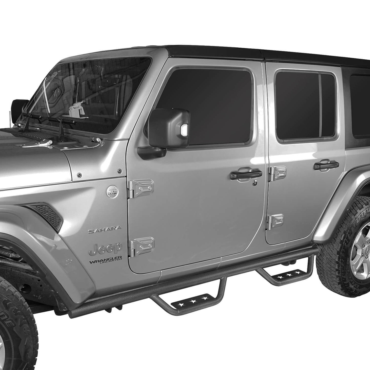 Side Steps Running Boards(18-25 Jeep Wrangler JL 4 Door)-LandShaker