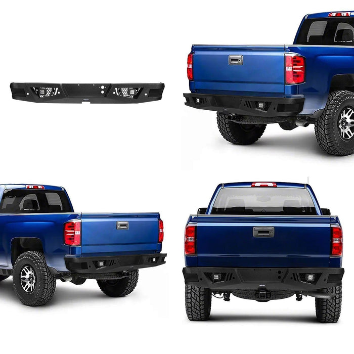 Chevrolet Front Bumper & Rear Bumper Combo(16-18 Chevy Silverado 1500)-LandShaker