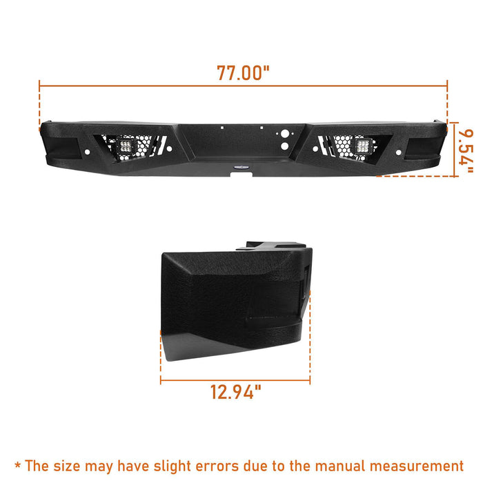 Silverado Front Bumper & Rear Bumper(07-13 Chevy Silverado 1500)-LandShaker