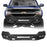 Front & Rear Bumper Combo Compatible with Chevy Silverado 1500-LandShaker