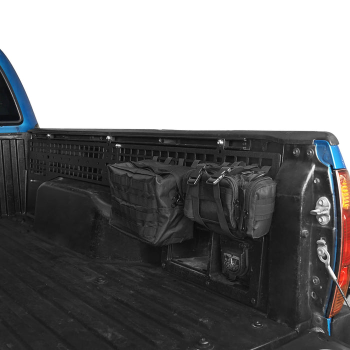 Hooke Road® Tacoma 6' Length Bed Side MOLLE Panel System Cargo Storage Organizer for 2005-2015 Toyota Tacoma  bxg4017 5
