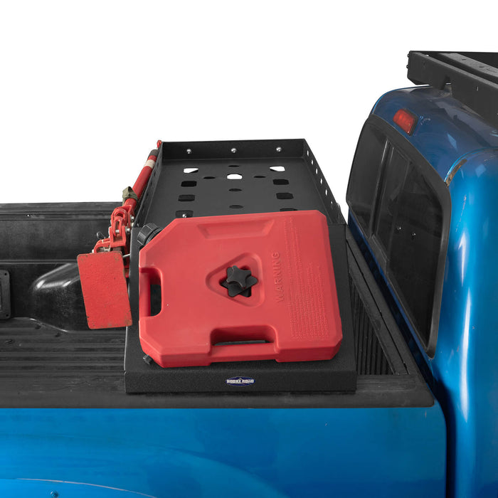 Hooke Road Tacoma Bed Rack Cargo Rack with RotoPax Fuel Packs for 2005-2015 Toyota Tacoma Gen 2nd BXG4018 5