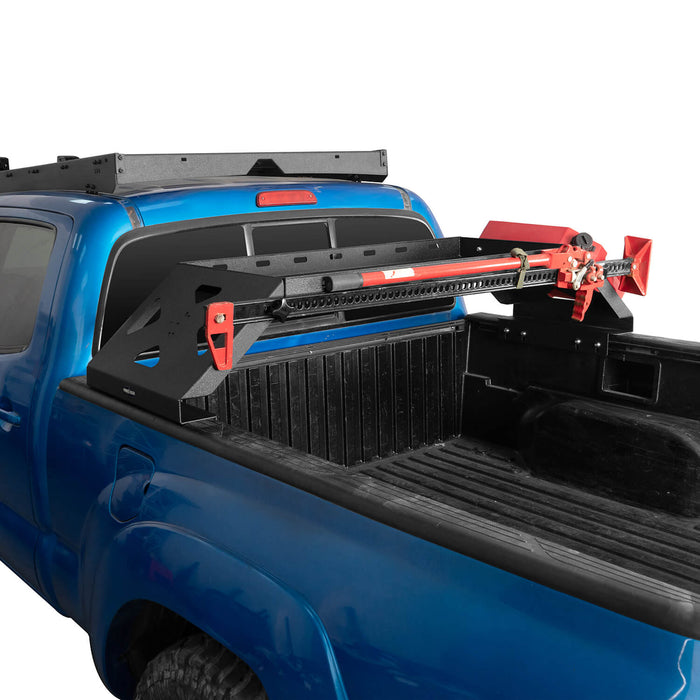 Hooke Road Tacoma Bed Rack Cargo Rack with RotoPax Fuel Packs for 2005-2015 Toyota Tacoma Gen 2nd BXG4018 6